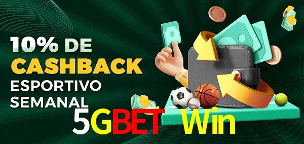 10% de bônus de cashback na 5Gbet Win